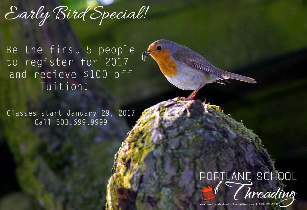 Early Bird Specials!